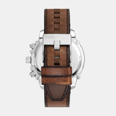 Griffed Men Quartz Blue Dial Chronograph Leather Watch DZ4656
