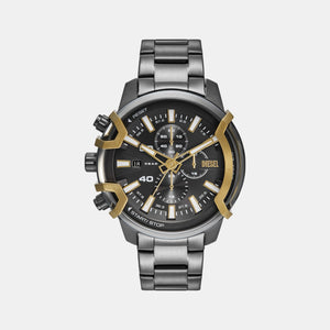 Griffed Men Quartz Grey Dial Chronograph Stainless Steel Watch DZ4668