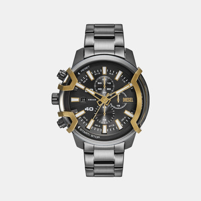 Griffed Men Quartz Grey Dial Chronograph Stainless Steel Watch DZ4668