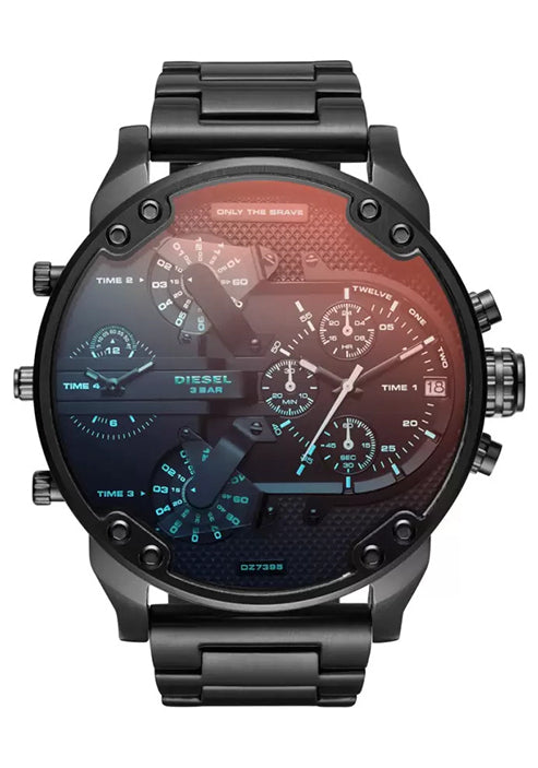 Diesel The Daddies Series Black Dial Men 45mm