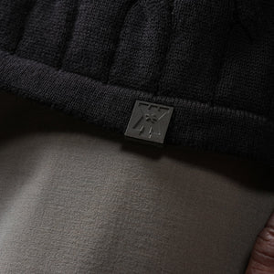 Pristine Cable Knit Polo - Shadow