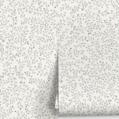Dainty Leaves Wallpaper by Rylee + Cru