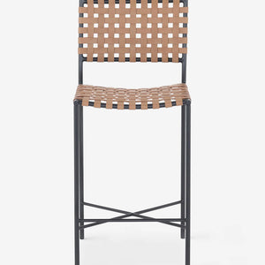 Daniel Leather Bar And Counter Stool