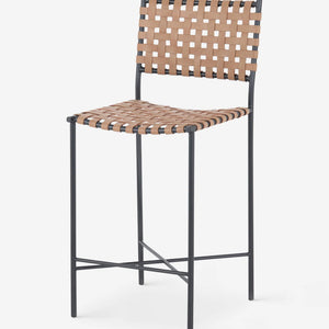 Daniel Leather Bar And Counter Stool