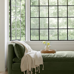 Trestles Chunky Knit Throw by Pom Pom at Home