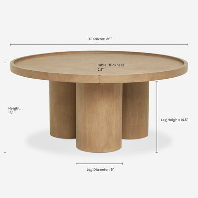 Delta Round Coffee Table