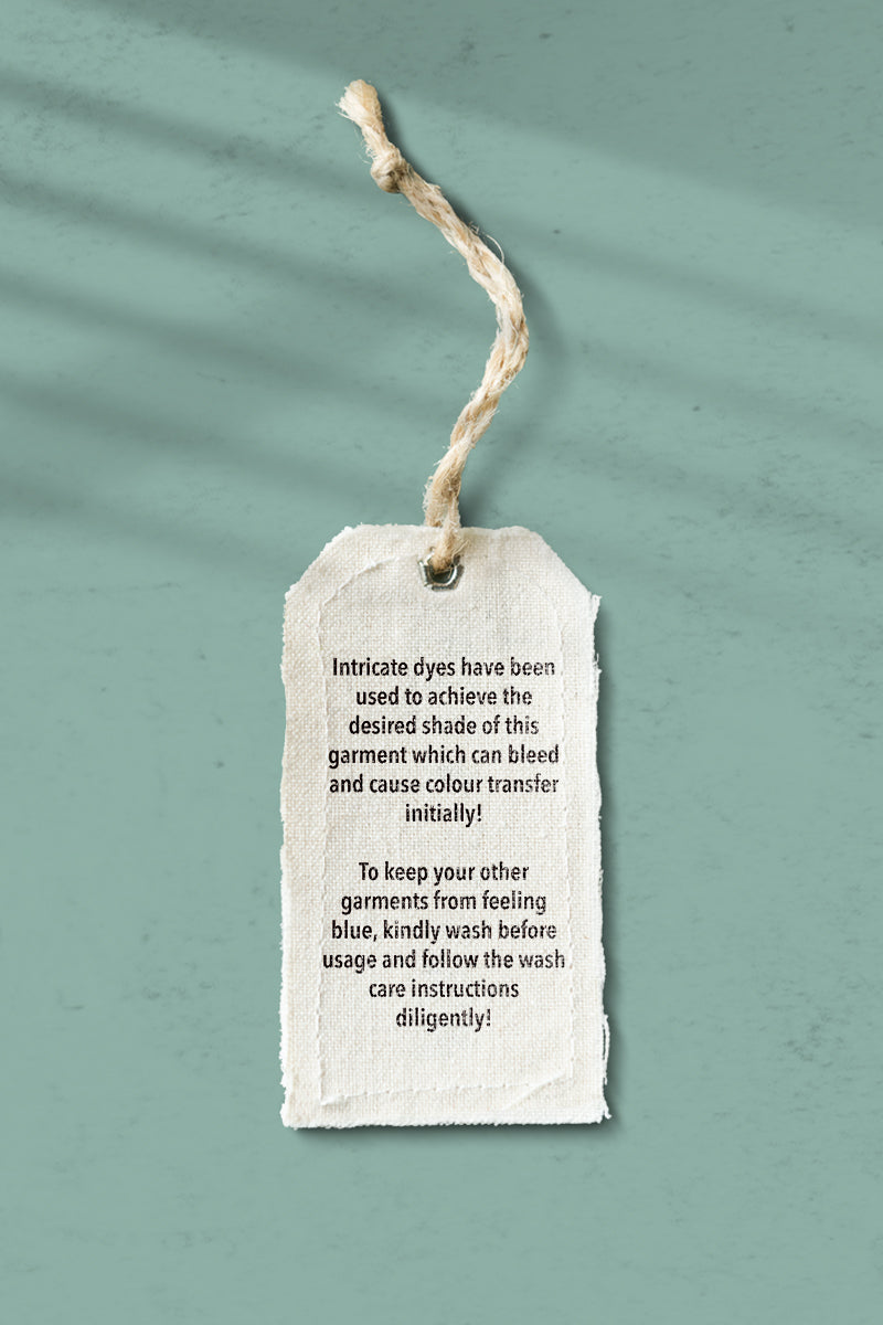 Indigo Straight Fit Jeans