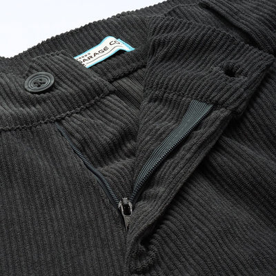 Men's Grey Straight Fit Textured Trousers