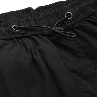 Men's Black Relaxed Fit Cargos