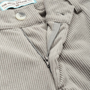 Men's Grey Straight Fit Textured Trousers