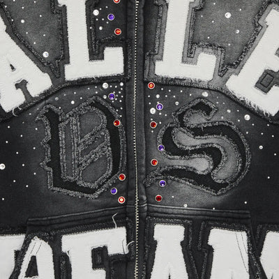 Vale Forever Valley Dreams Classico Black Zip-Up Hoodie