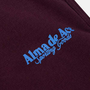 Alma De Ace Sporting Goods Burgundy Sweatpants
