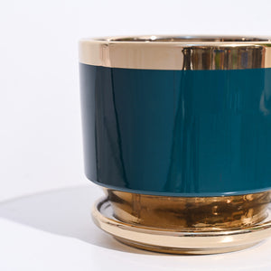 Aurelius Round Ceramic Pot