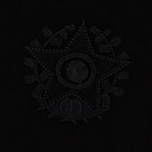 Dior CD Étoile Embroidered Oversized Black T Shirt