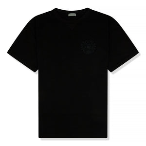 Dior CD Étoile Embroidered Oversized Black T Shirt