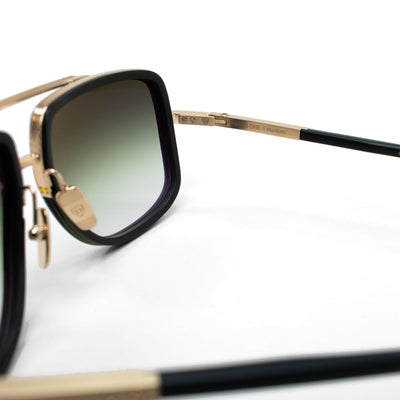 Dita Eyewear DRX-2030 Mach One Black White Gold Sunglasses