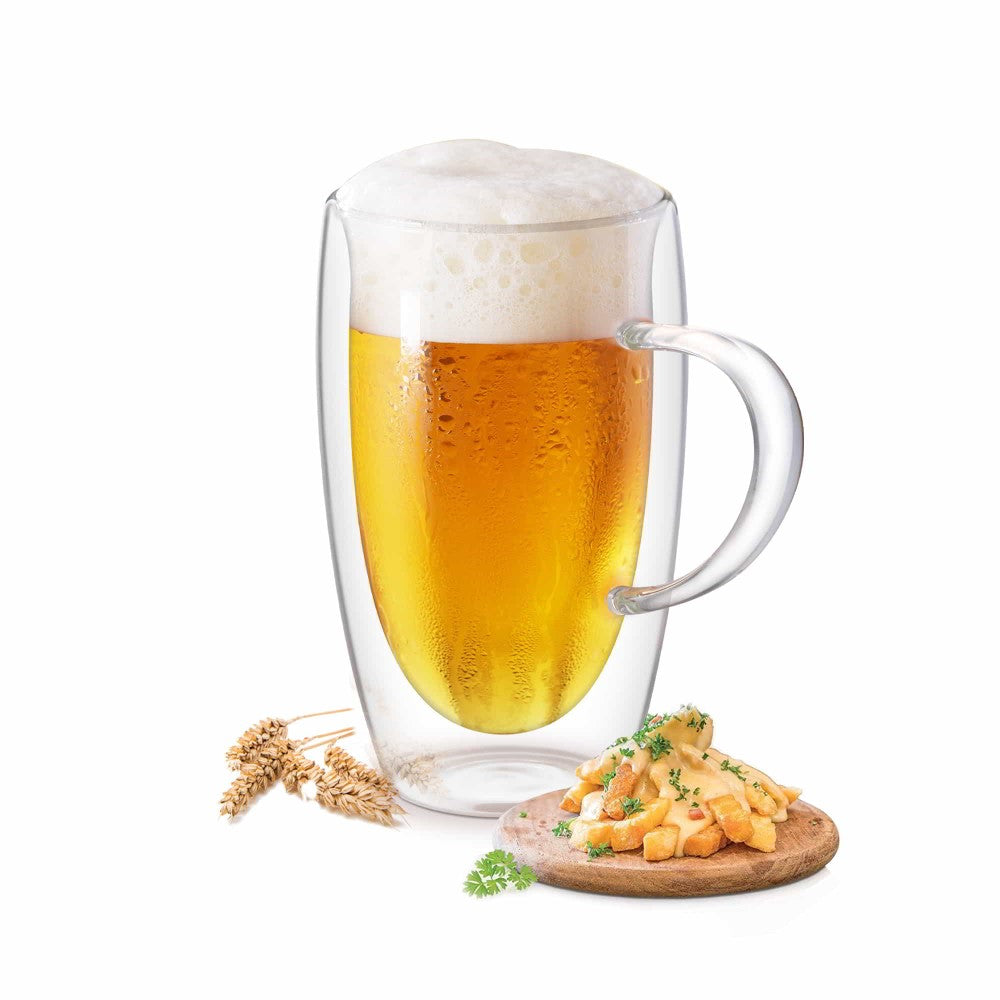 Double Wall Beer/Juice Glass Mug (Treo by Milton)
