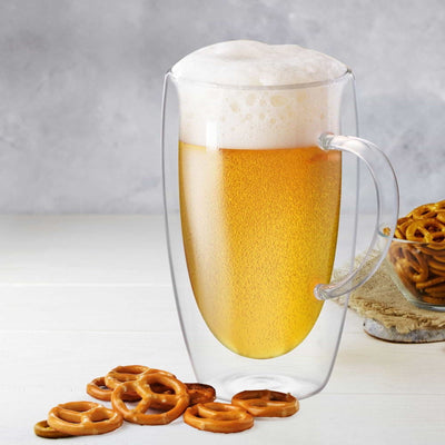 Double Wall Beer/Juice Glass Mug (Treo by Milton)