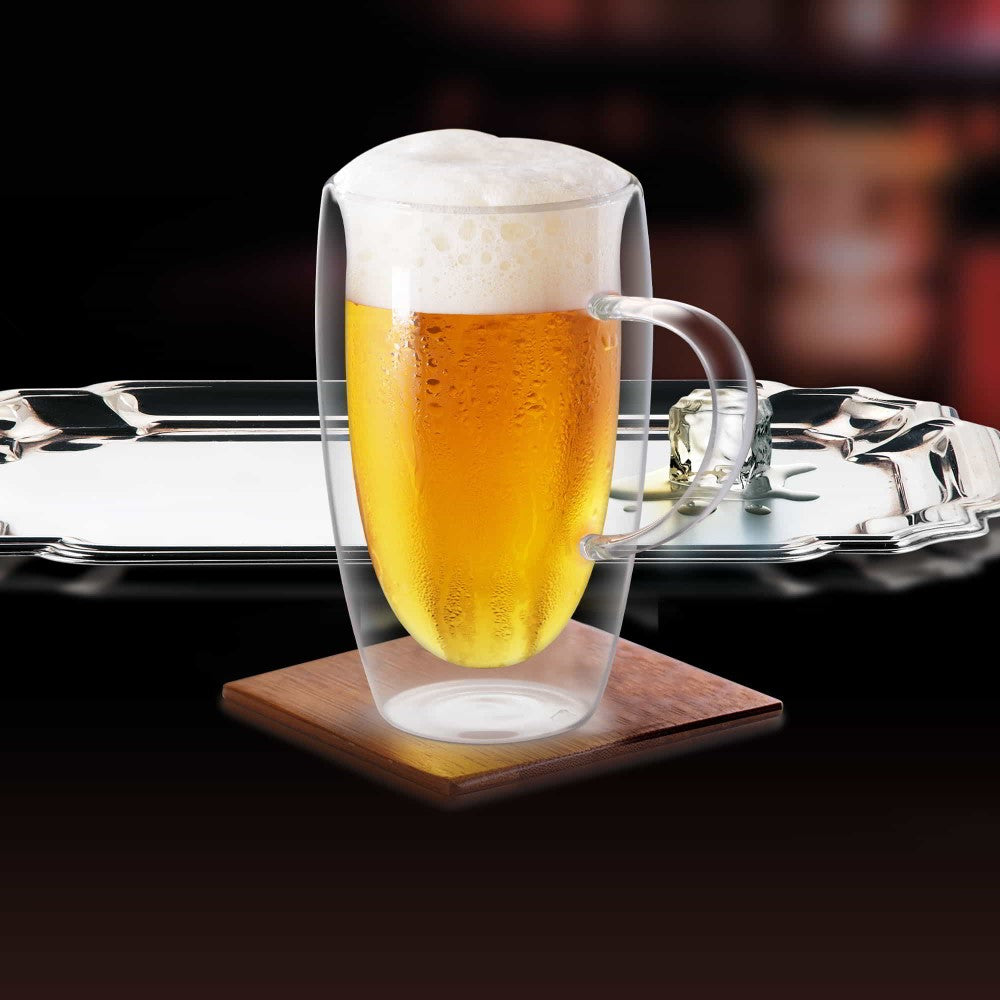 Double Wall Beer/Juice Glass Mug (Treo by Milton)