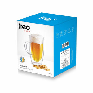 Double Wall Beer/Juice Glass Mug (Treo by Milton)