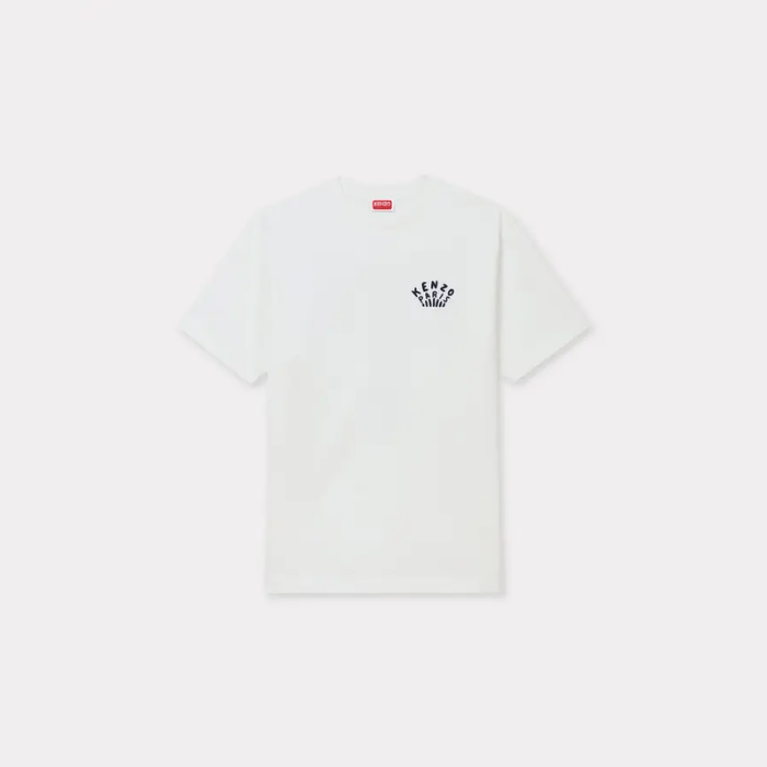 Kenzo Paris 'KENZO Dragonfly' embroidered T-shirt White