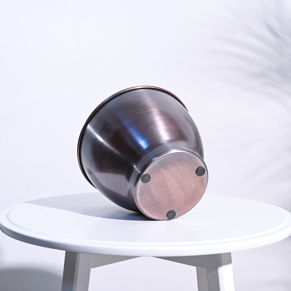 Gunmetal Goblet Planter