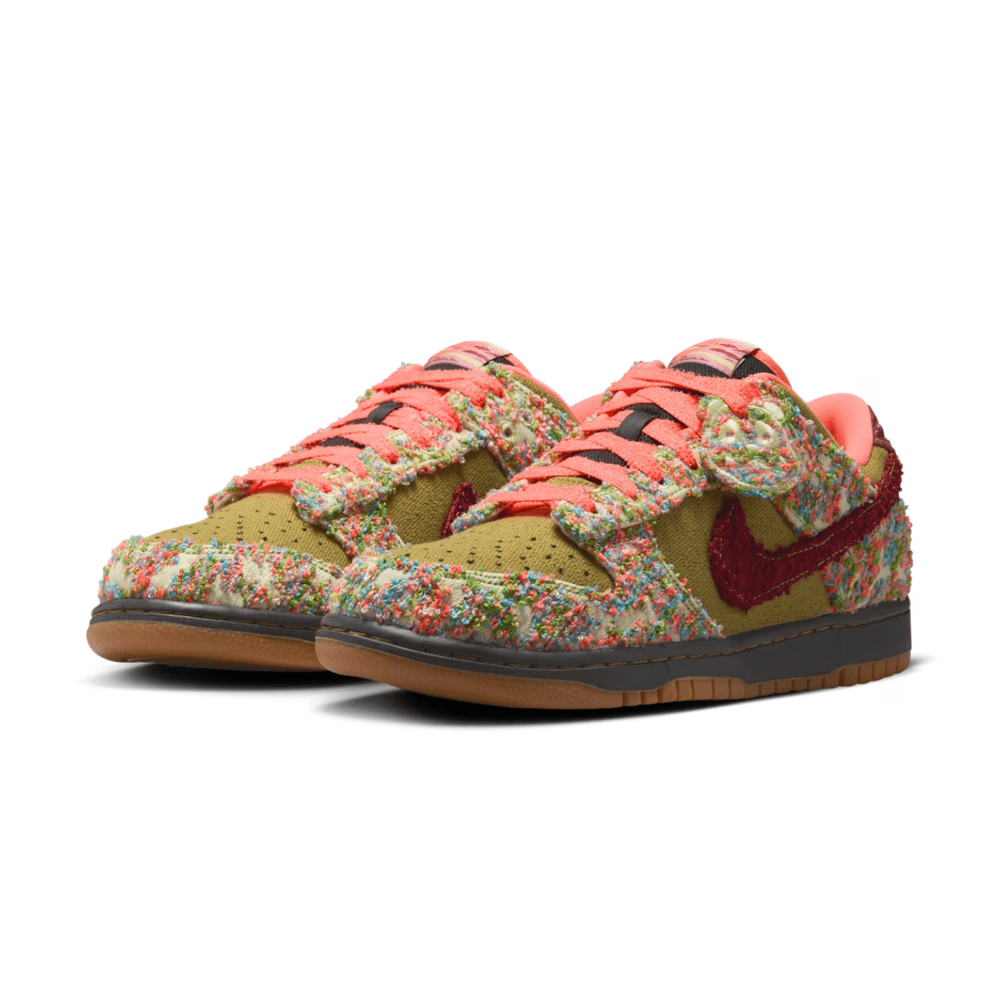 Dunk Low Green Curry and White