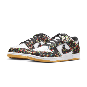 Dunk Low White and Gum Yellow