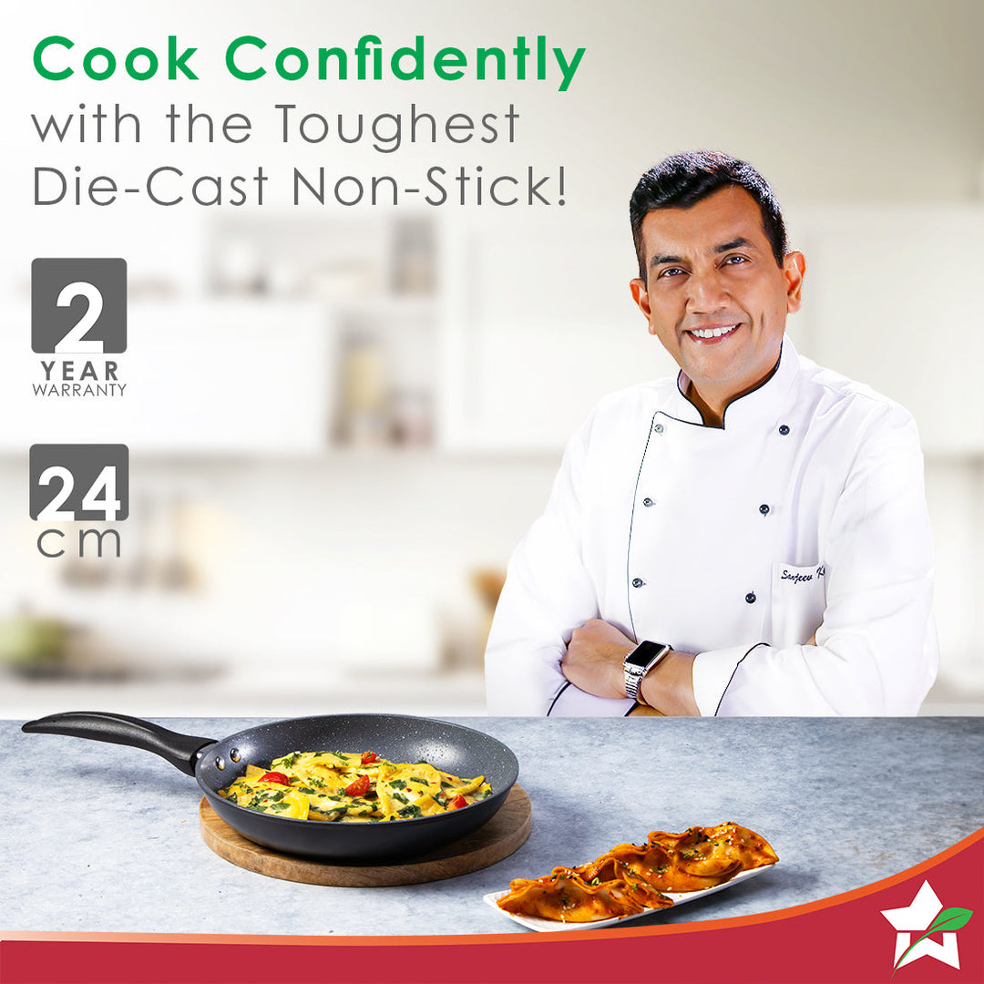 Duralite Die-Cast Non Stick Fry Pan | 24cm | 1.2 L |