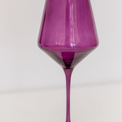 Estelle Colored Wine Stemware - Set of 6 {Custom Set}