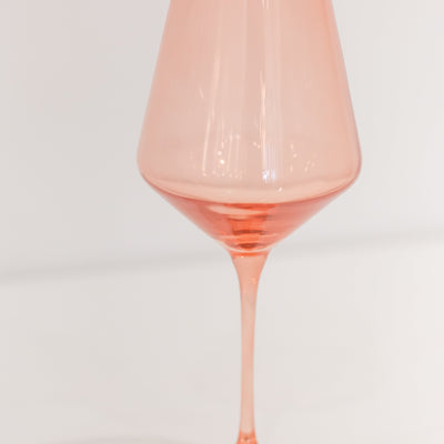 Estelle Colored Wine Stemware - Set of 6 {Custom Set}