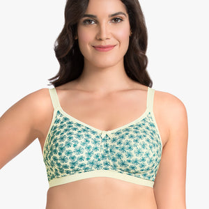 Ultimo Essential Cotton Non-Padded Non-Wired Bra (Pack of 2) - Whtsmke-Whtsmke Pr
