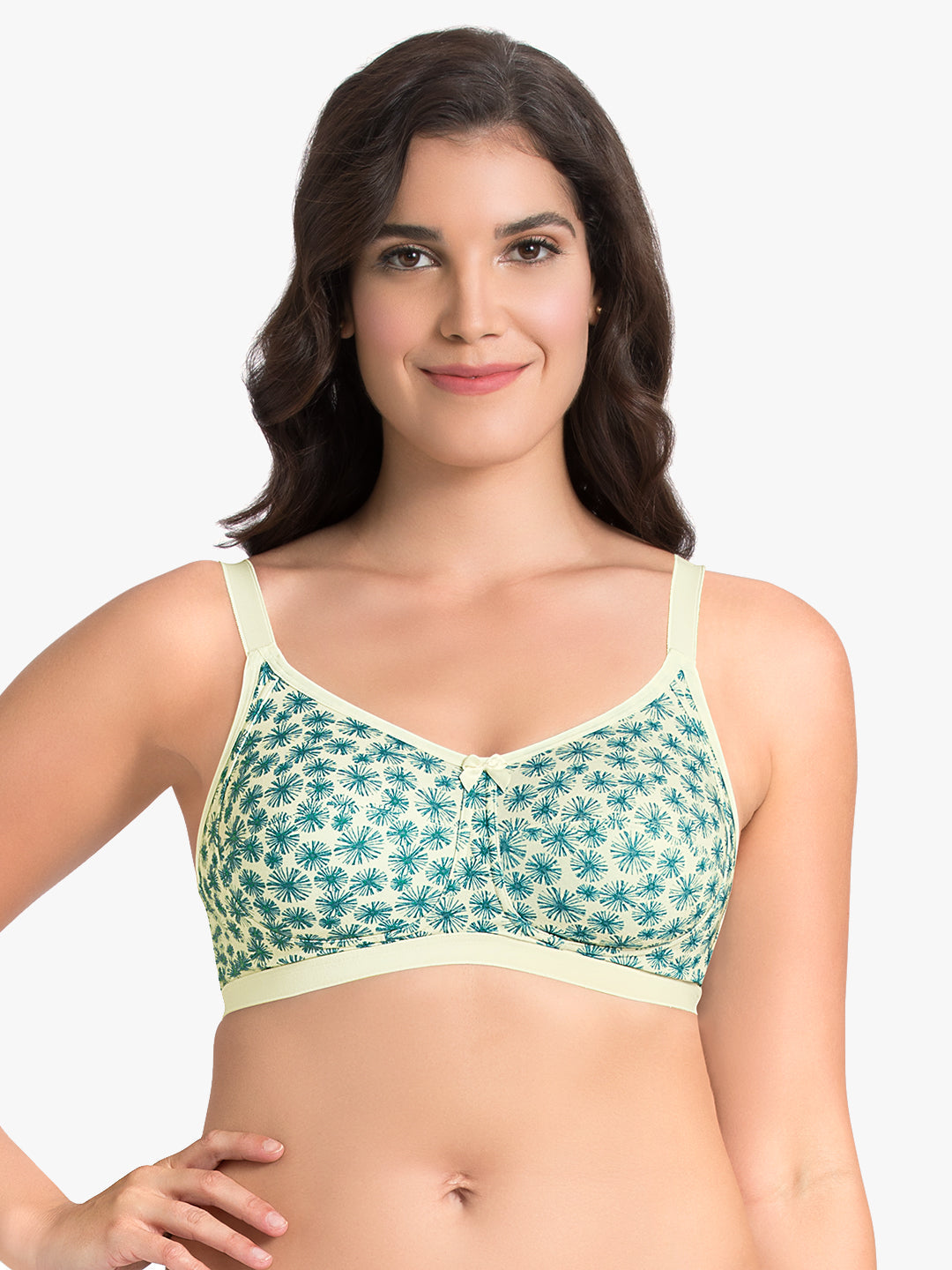 Ultimo Essential Cotton Non-Padded Non-Wired Bra (Pack of 2) - Whtsmke-Whtsmke Pr
