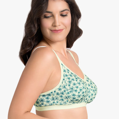 Ultimo Essential Cotton Non-Padded Non-Wired Bra (Pack of 2) - Whtsmke-Whtsmke Pr