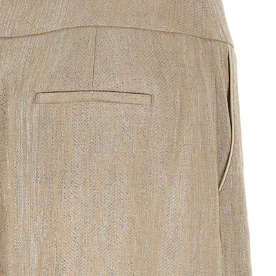Peserico Lamé Thread Skirt