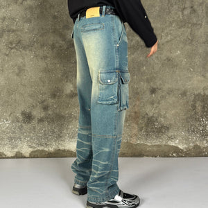 Crackle Cargo-Indigo Tint