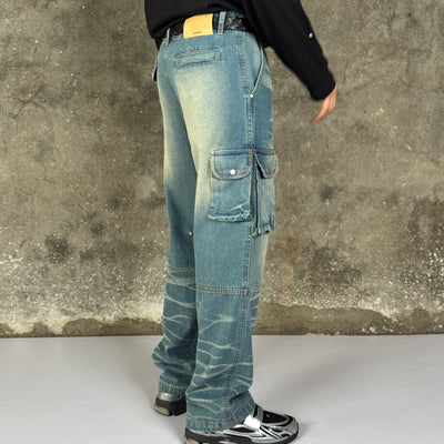 Crackle Cargo-Indigo Tint
