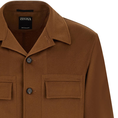 Zegna Oasis Cashmere Overshirt