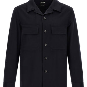Zegna Oasis Cashmere Overshirt