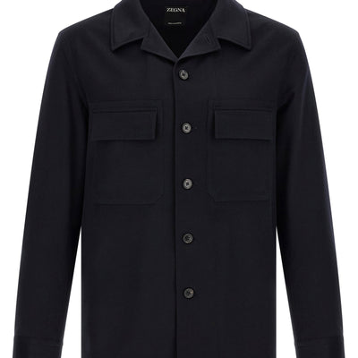 Zegna Oasis Cashmere Overshirt