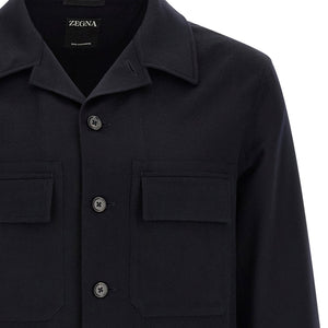 Zegna Oasis Cashmere Overshirt