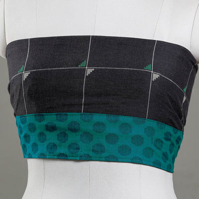 Black - Jacquard Cotton Blouse Piece