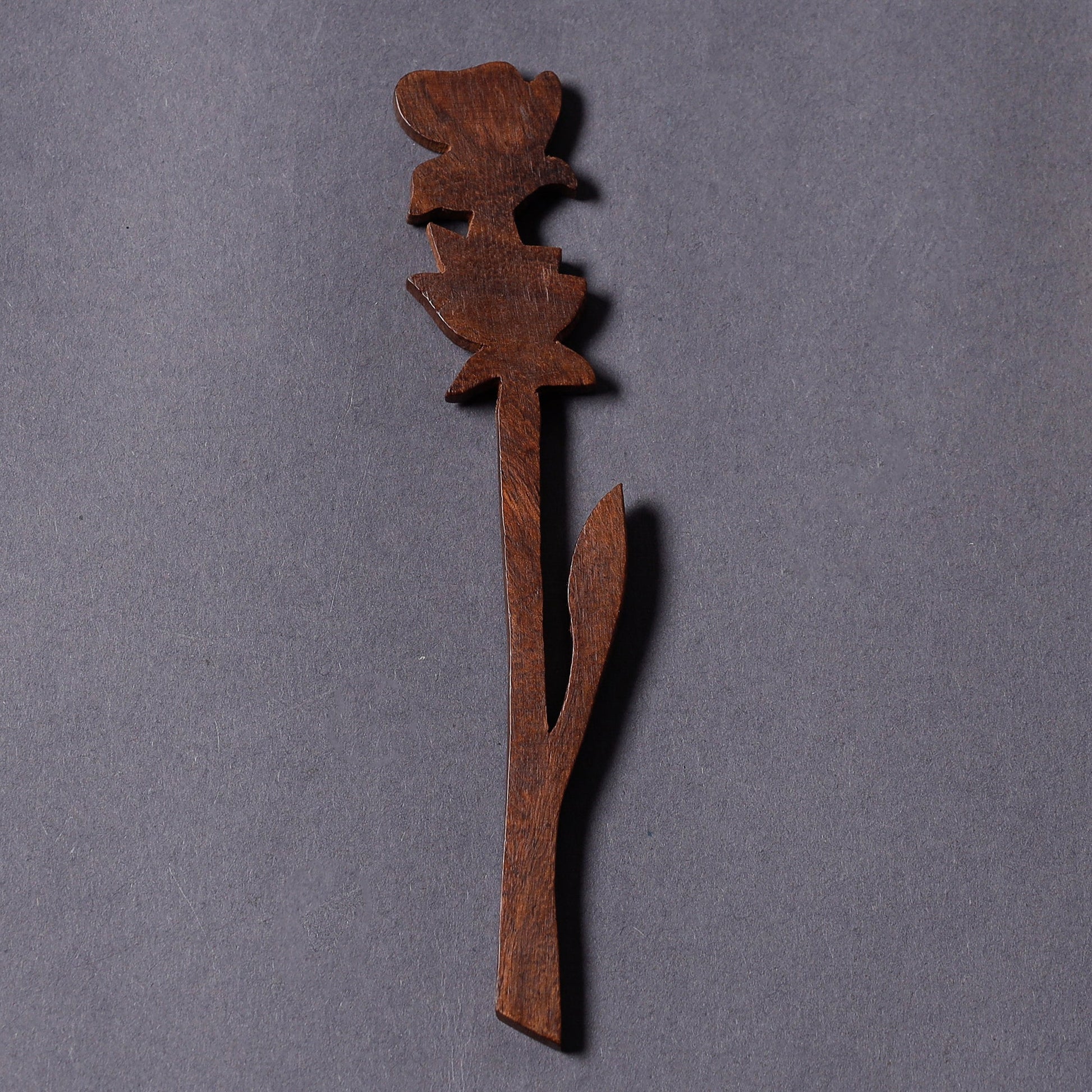 Bijnor Hand Carved Sheesham Wood Bookmark
