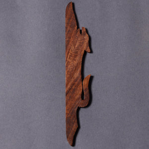 Bijnor Hand Carved Sheesham Wood Bookmark
