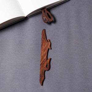 Bijnor Hand Carved Sheesham Wood Bookmark