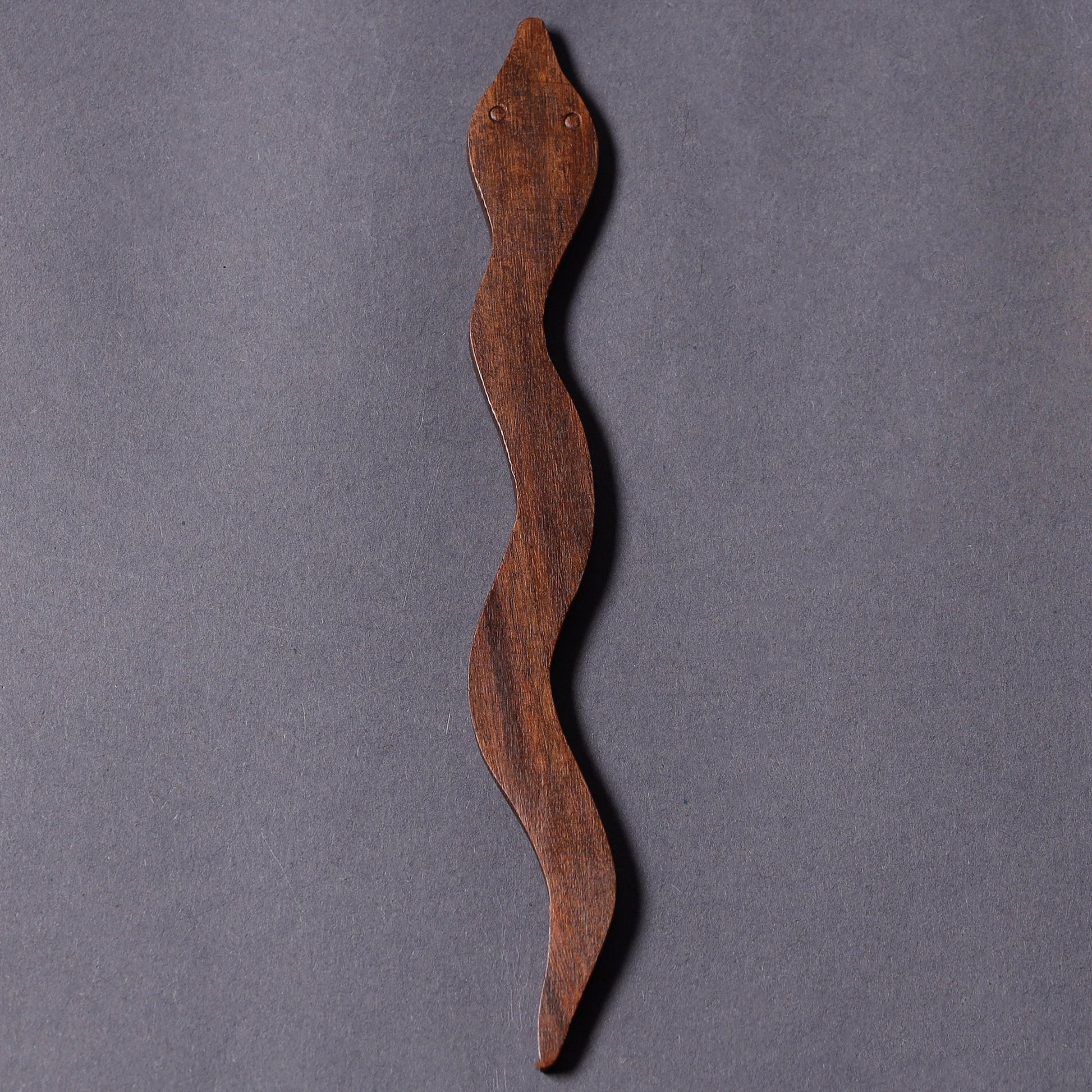 Bijnor Hand Carved Sheesham Wood Bookmark