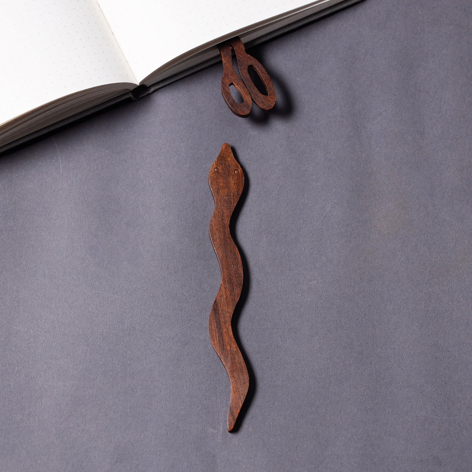 Bijnor Hand Carved Sheesham Wood Bookmark