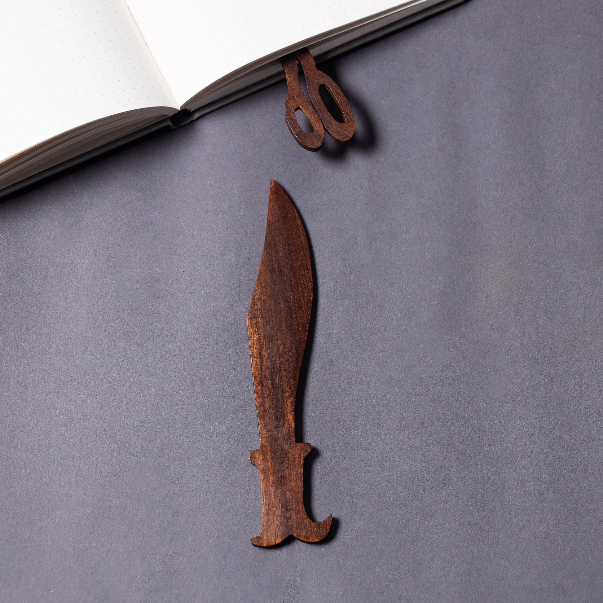 Bijnor Hand Carved Sheesham Wood Bookmark