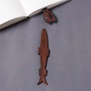 Bijnor Hand Carved Sheesham Wood Bookmark