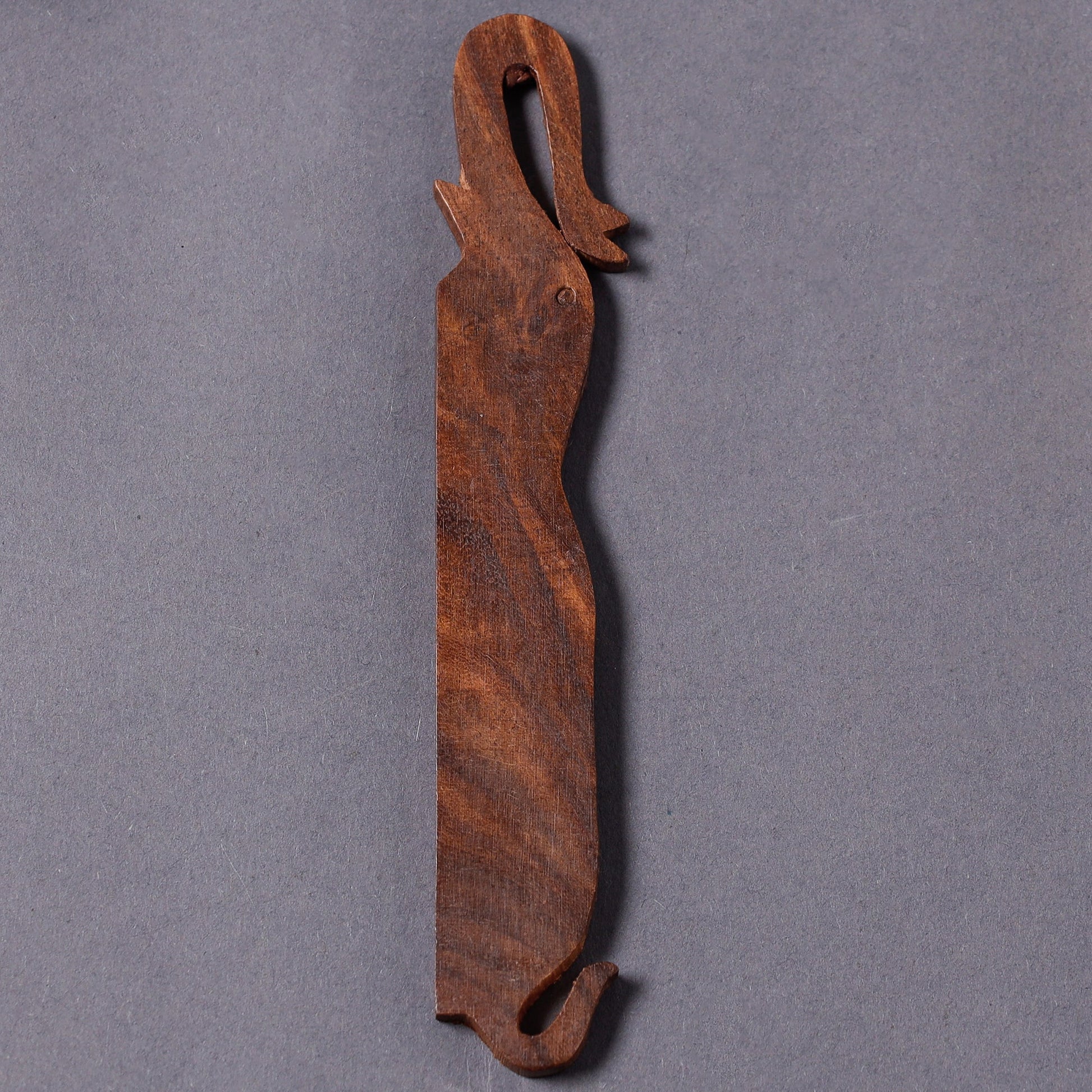 Bijnor Hand Carved Sheesham Wood Bookmark